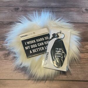 Snark City | Dog themed Magnet & Key ring